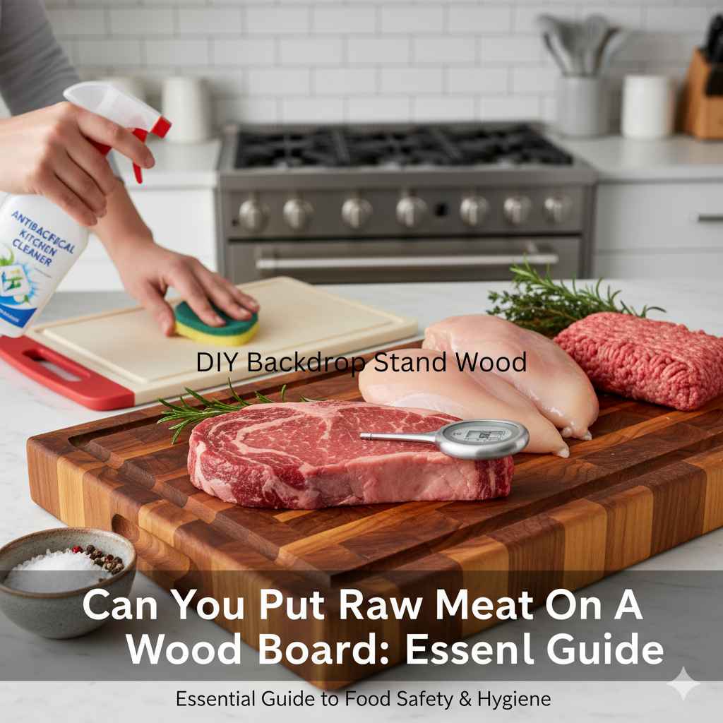 Can You Put Raw Meat On A Wood Cutting Board