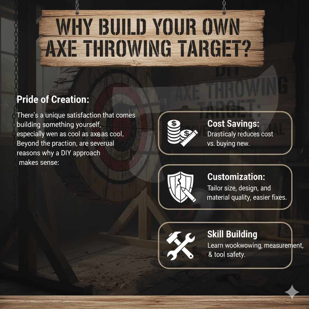Why Build Your Own Axe Throwing Target