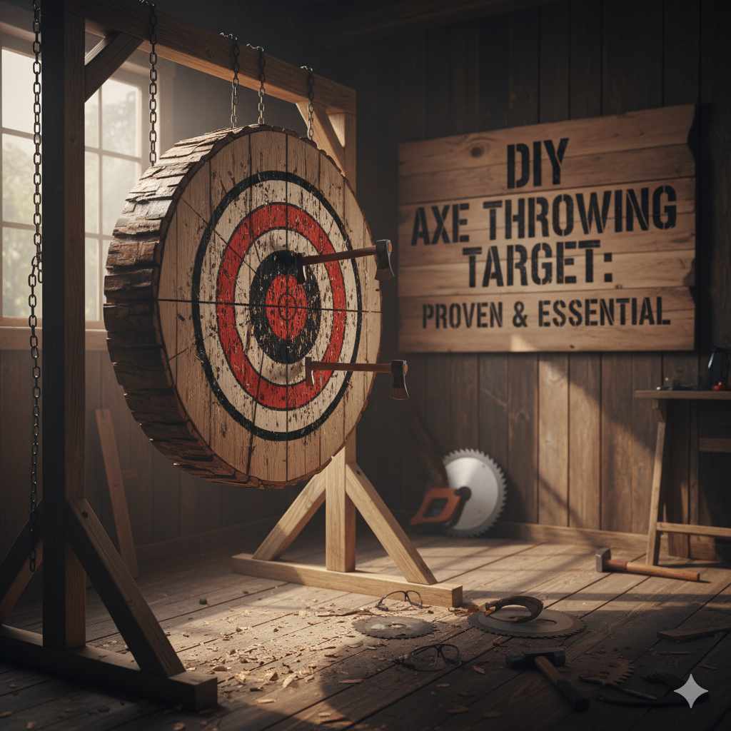 DIY Axe Throwing Target