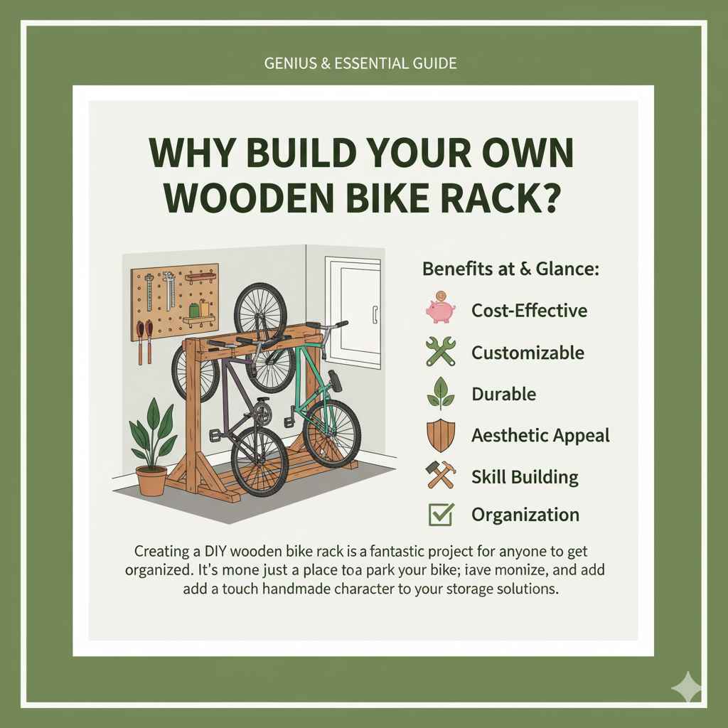 Why Build Your Own Wooden Bike Rack