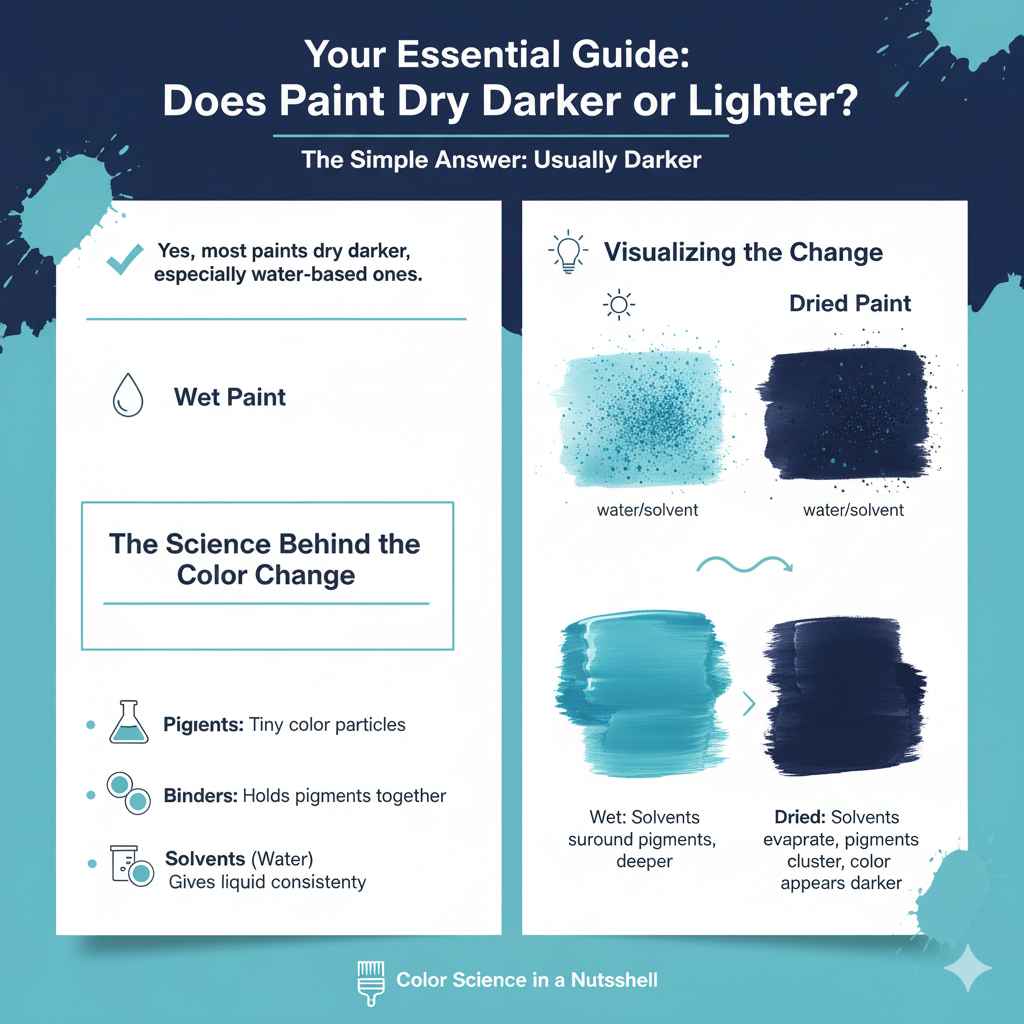 Does Paint Dry Darker or Lighter?