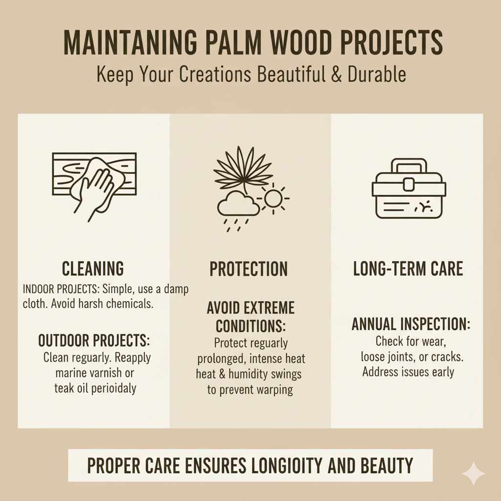 Maintaining Palm Wood Projects