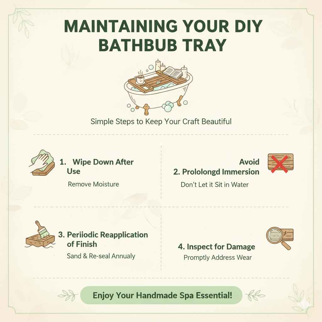 Maintaining Your Bathtub Tray