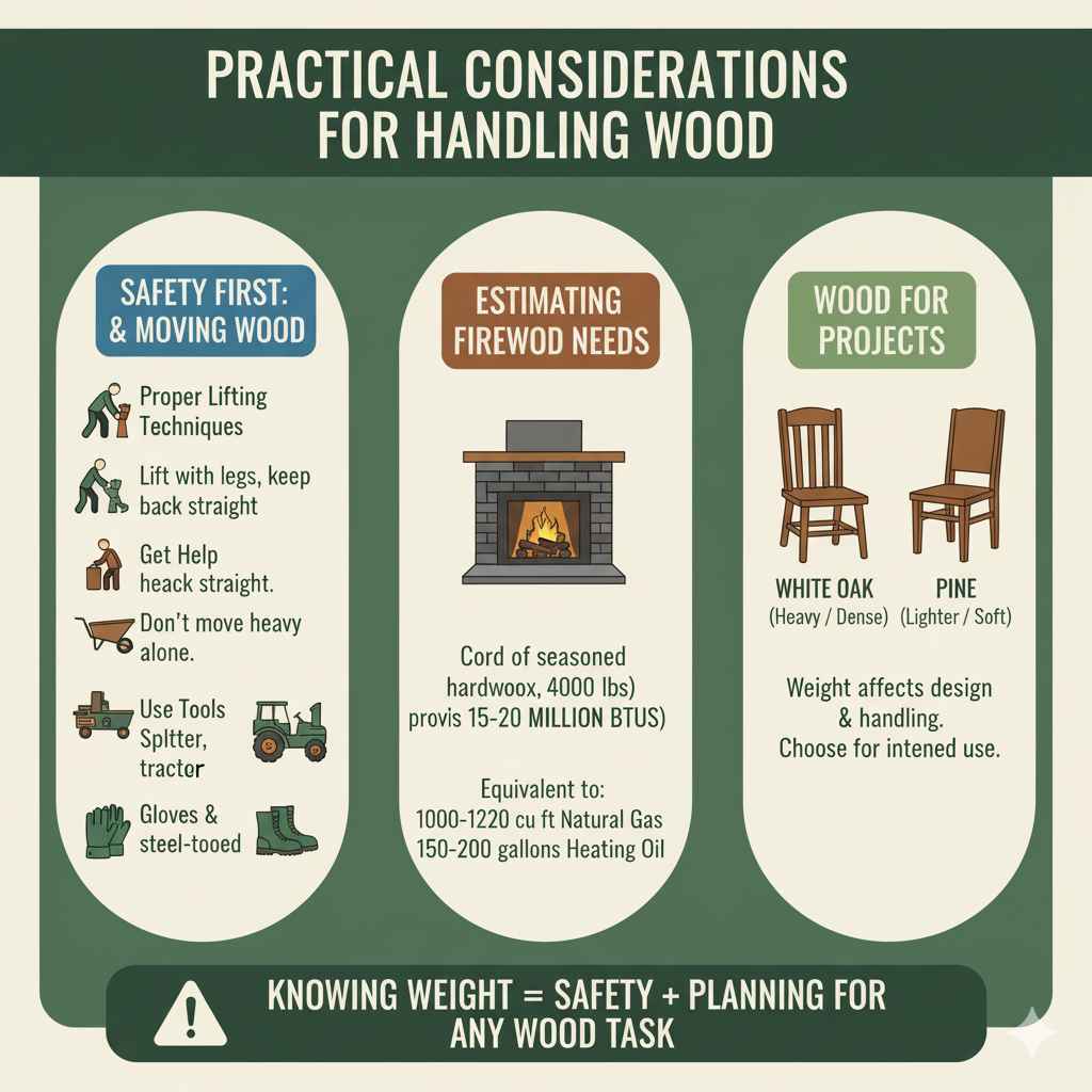 Practical Considerations for Handling Wood
