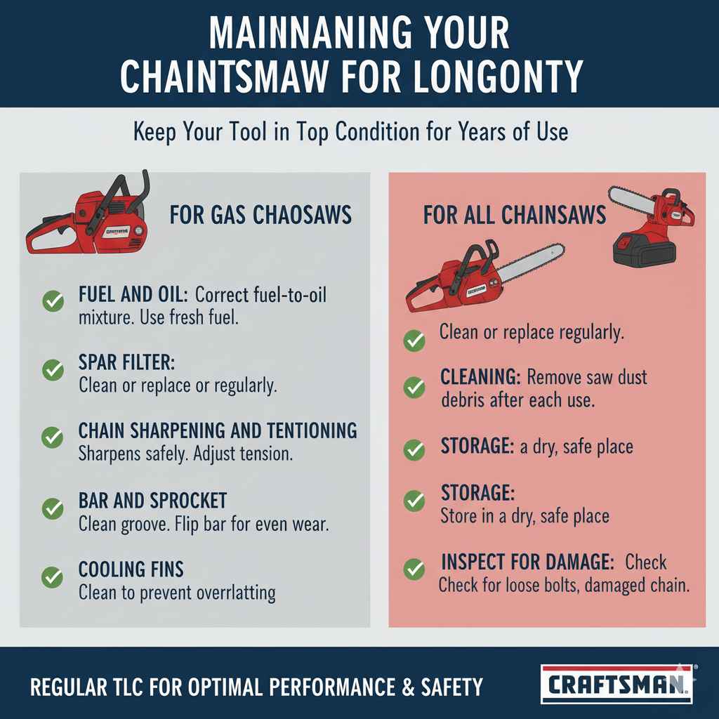 Maintaining Your Craftsman Chainsaw for Longevity