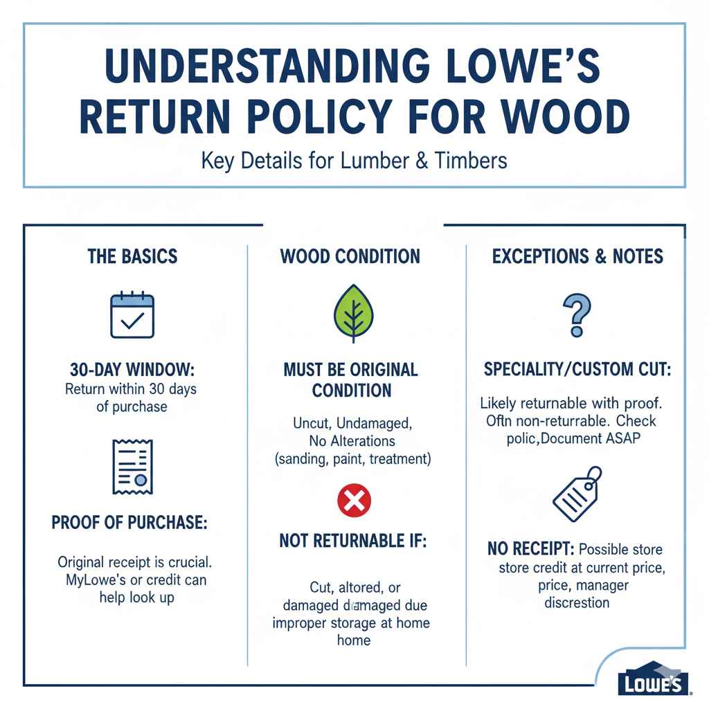 Understanding Lowe's Return Policy for Wood