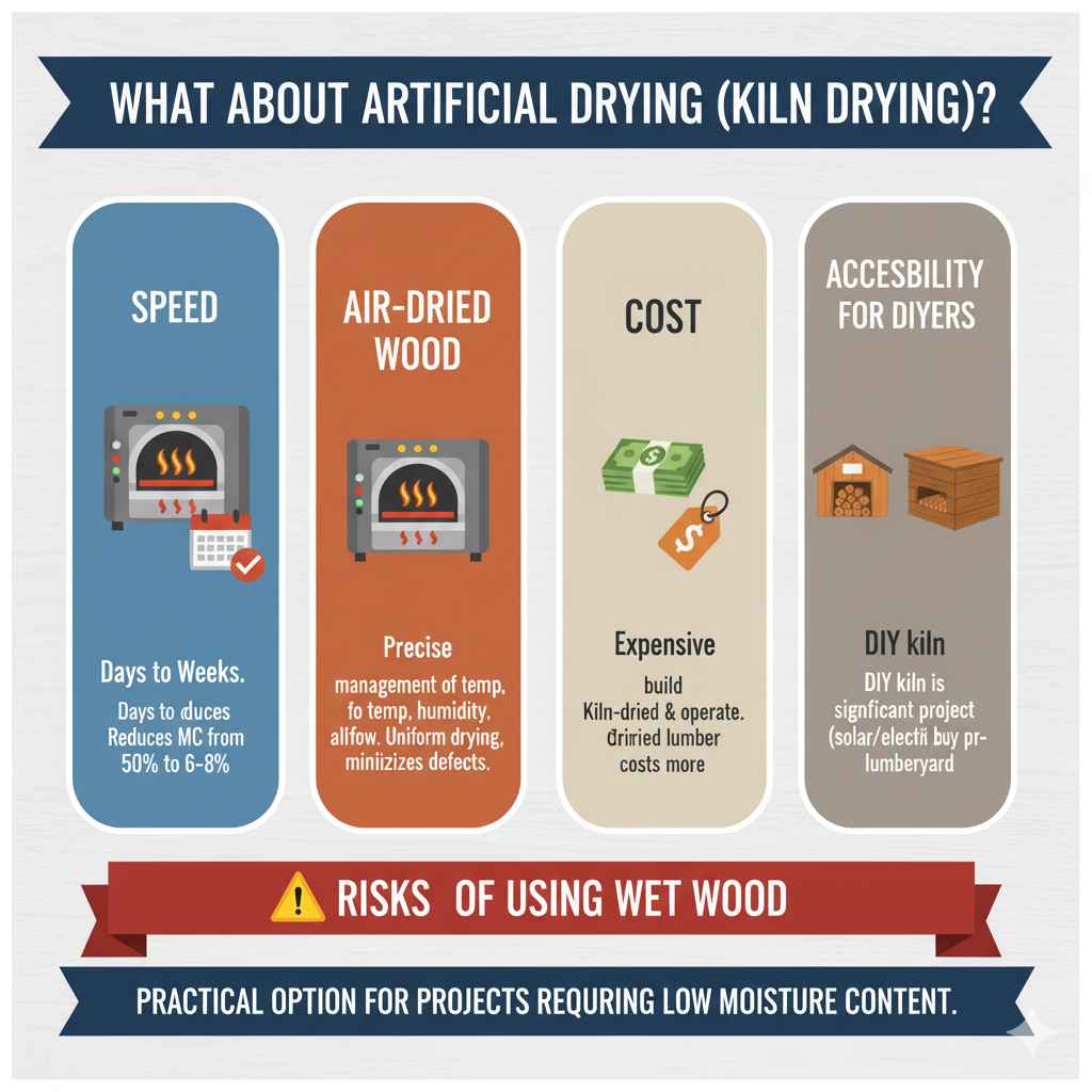 What About Artificial Drying (Kiln Drying)?
