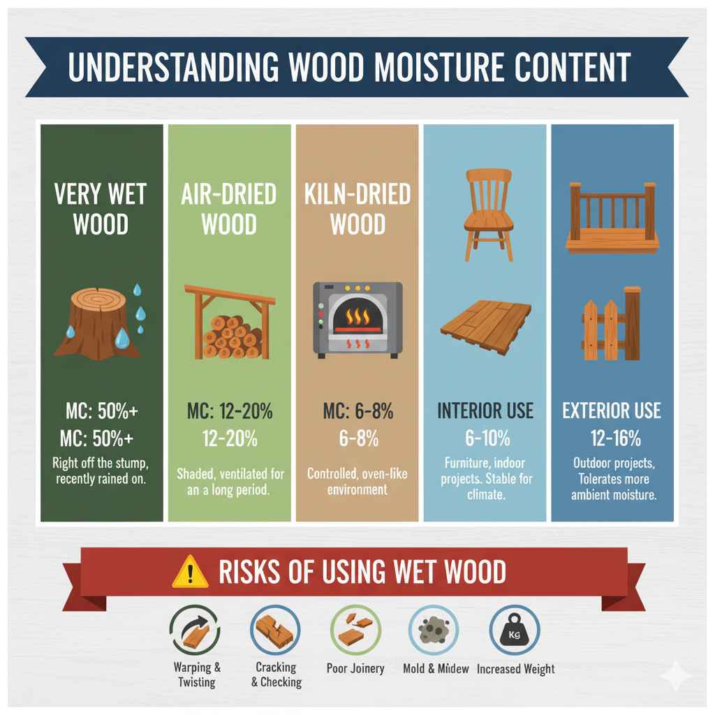 Understanding Wood Moisture Content