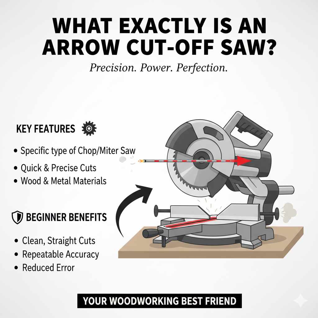 What Exactly Is an Arrow Cut Off Saw
