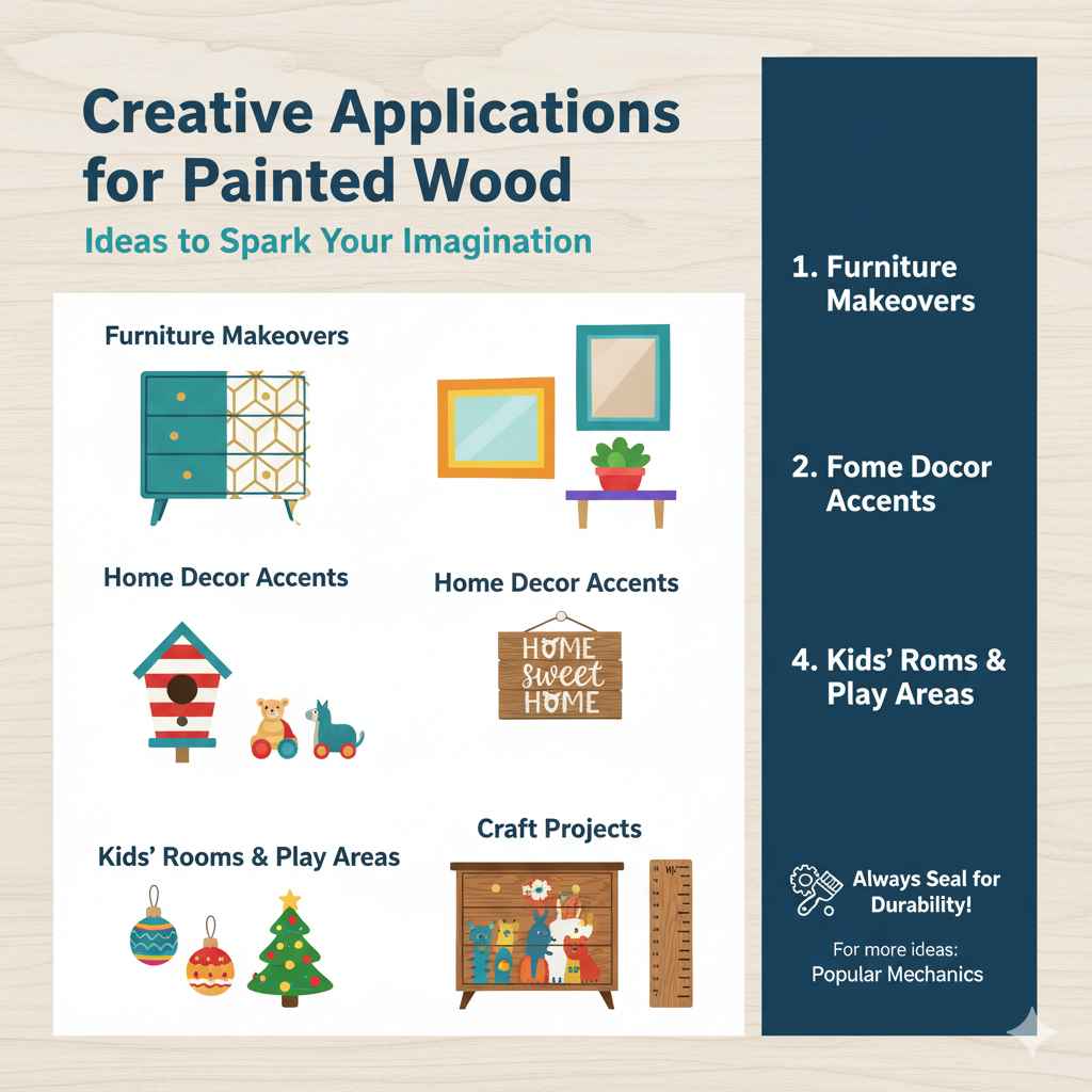 Creative Applications for Painted Wood