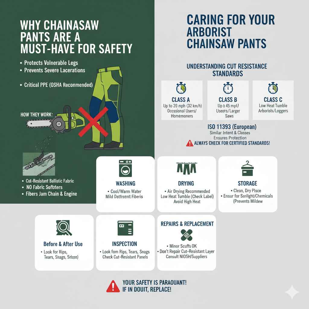 Why Chainsaw Pants Are a Must-Have for Safety