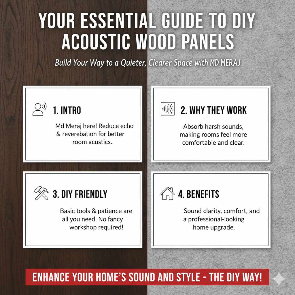 Your Essential Guide to DIY Acoustic Wood Panels