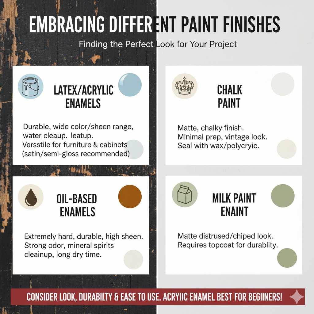 Embracing Different Paint Finishes