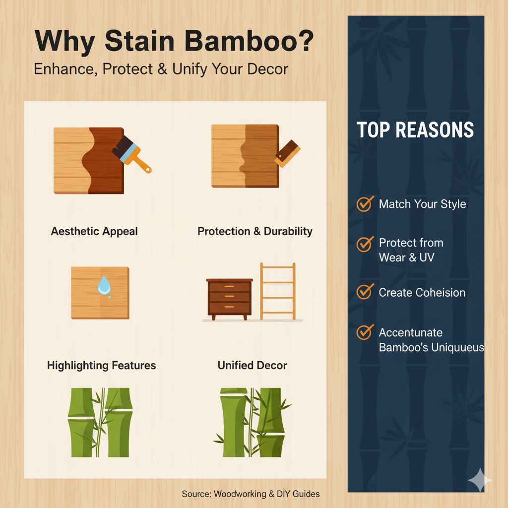 Why Stain Bamboo