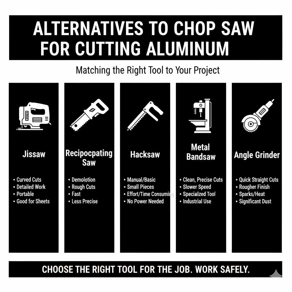 Alternatives to Chop Saw for Cutting Aluminum