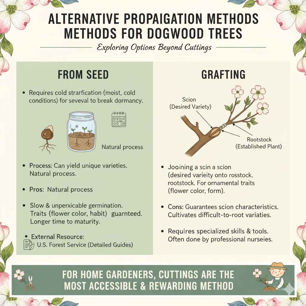 Alternative Propagation Methods for Dogwood Trees