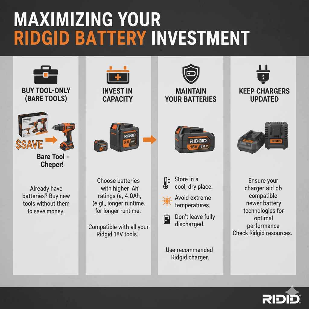 Maximizing Your Ridgid Battery Investment