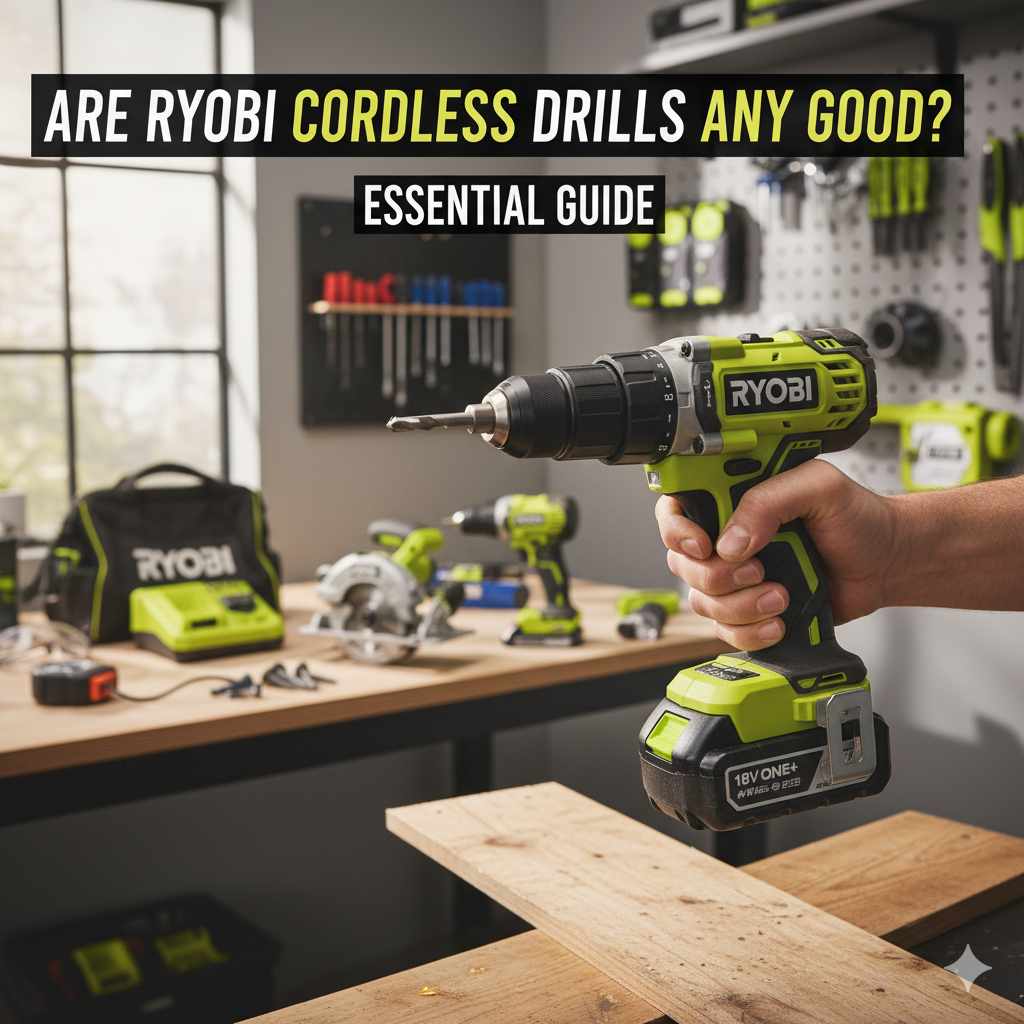 Are Ryobi Cordless Drills Any Good