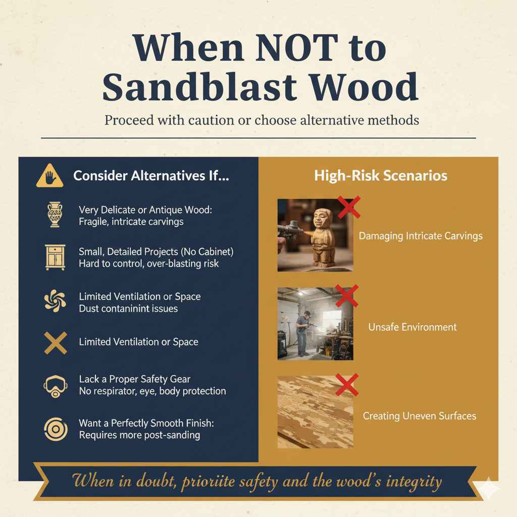 When NOT to Sandblast Wood