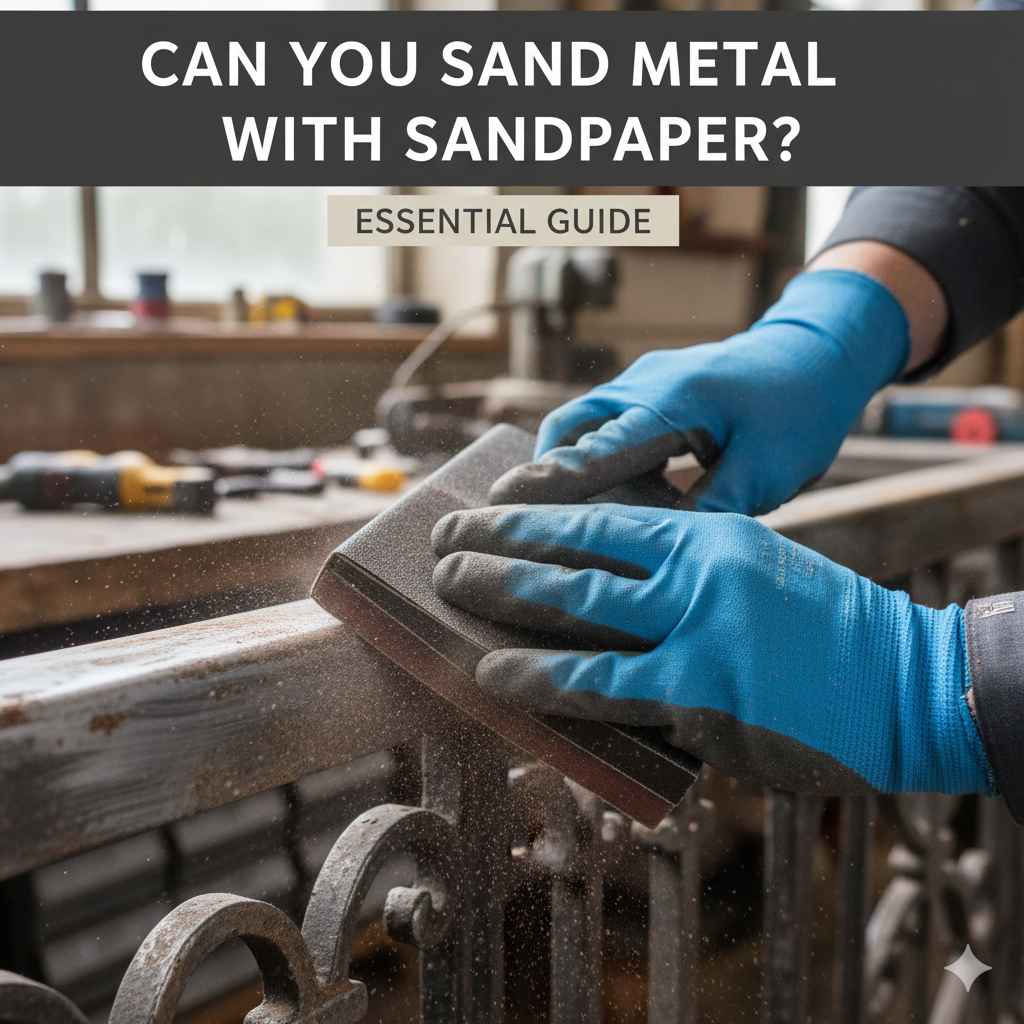 Can You Sand Metal With Sandpaper