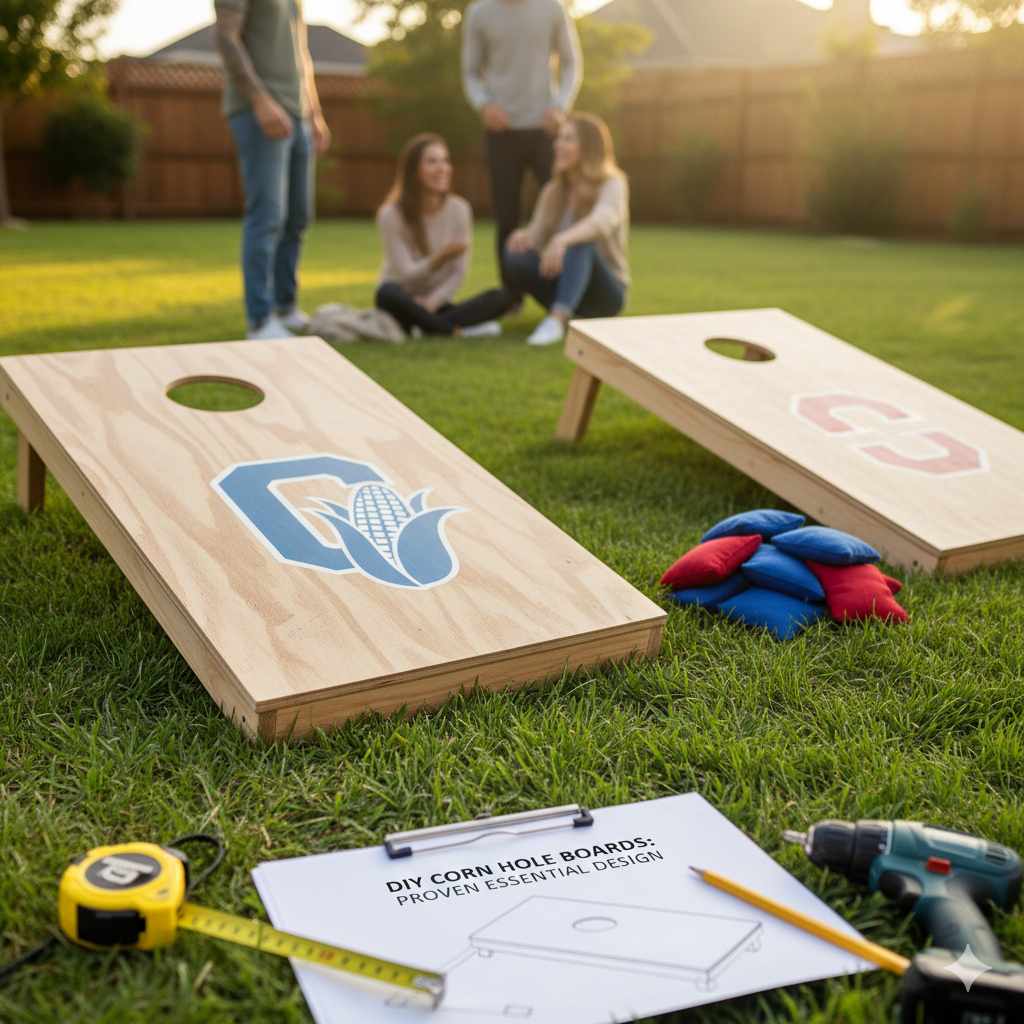 DIY Corn Hole Boards