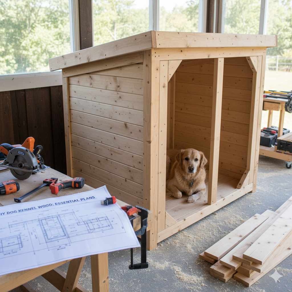 DIY Dog Kennel Wood: Essential Plans
