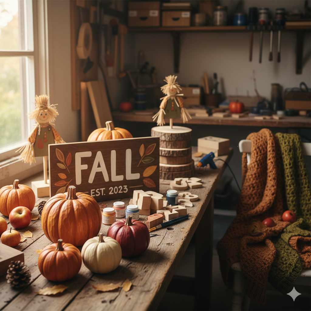 DIY Fall Wood Crafts