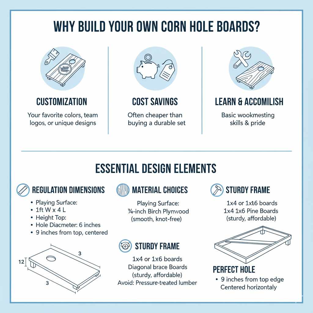 Essential Design Elements for Great Corn Hole Boards