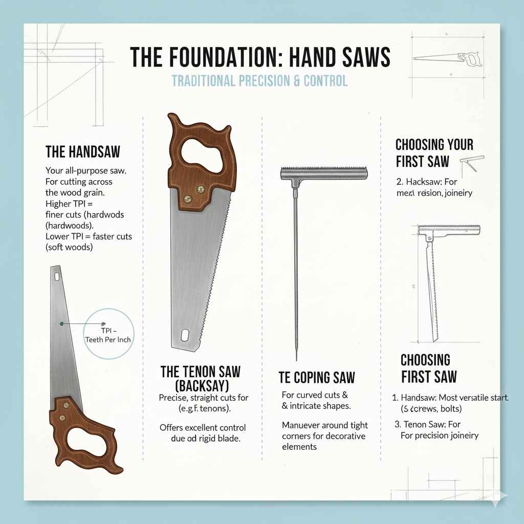 The Foundation: Hand Saws