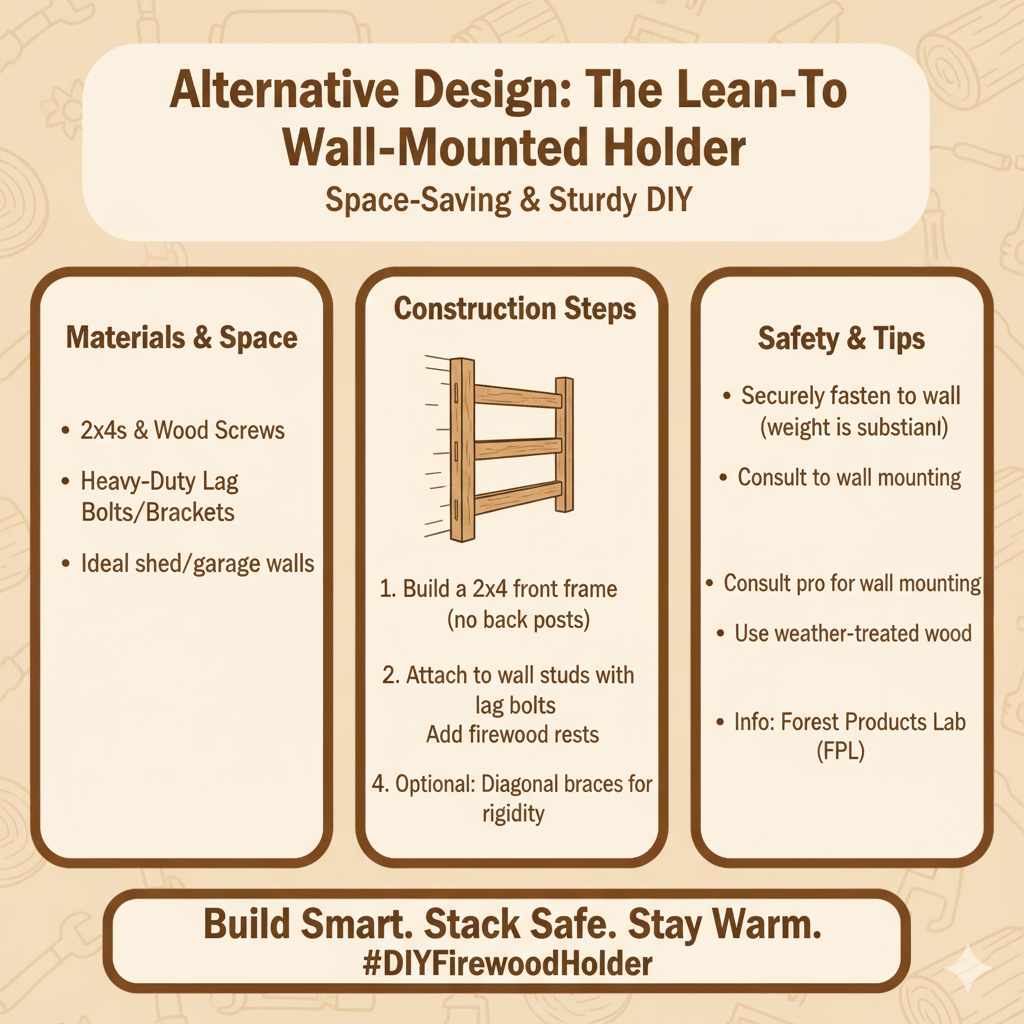 The Lean-To Wall-Mounted Holder