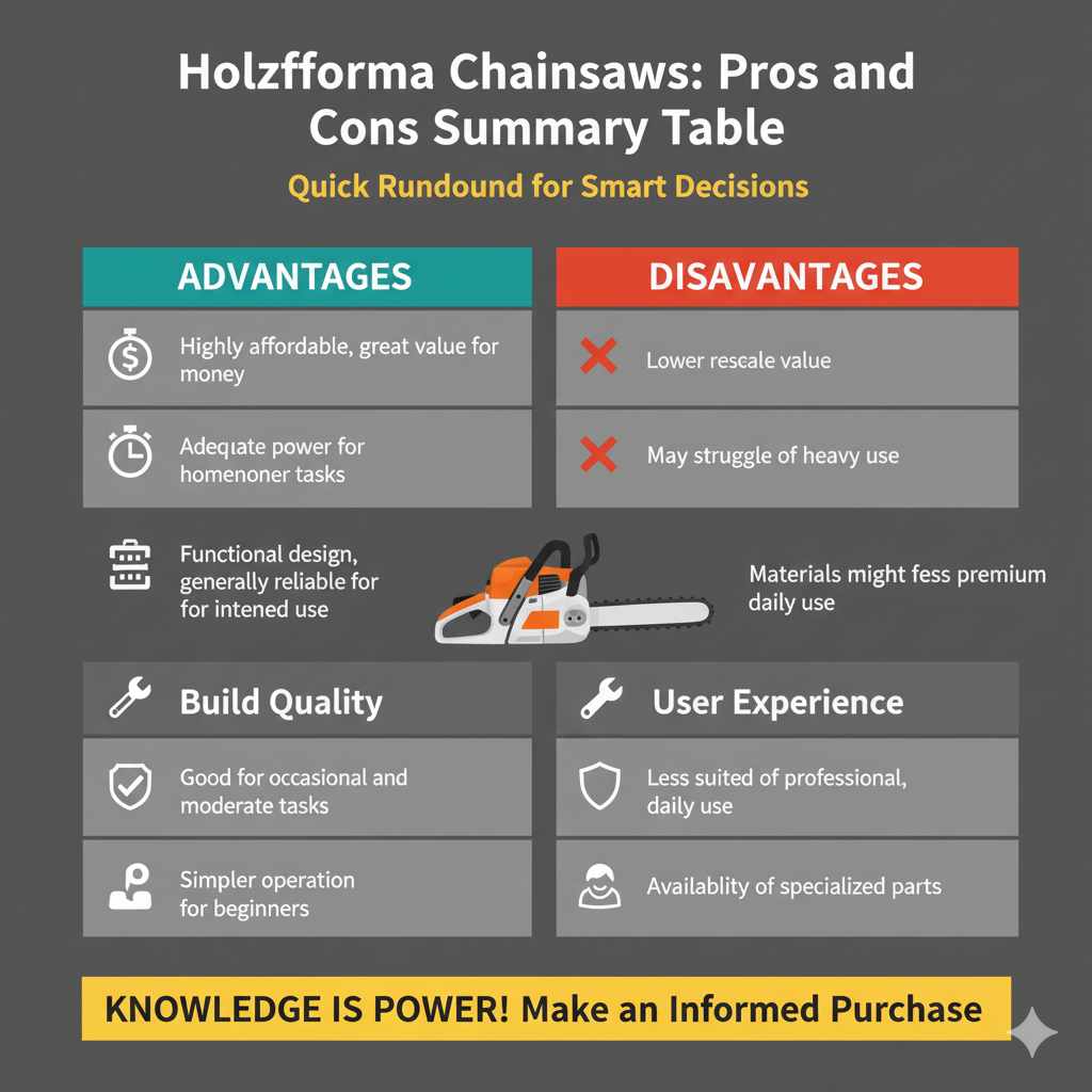 Holzfforma Chainsaws