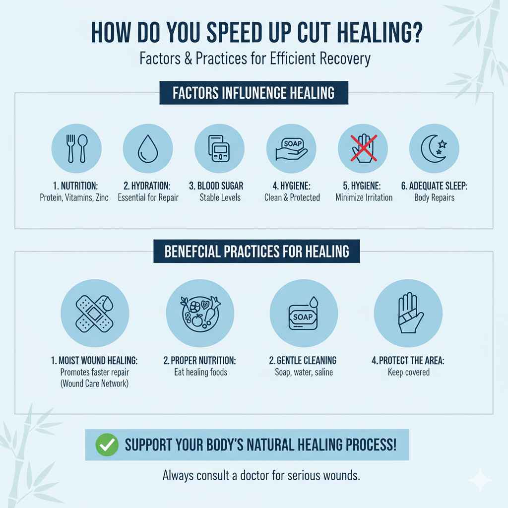 Can You Speed Up Cut Healing?
