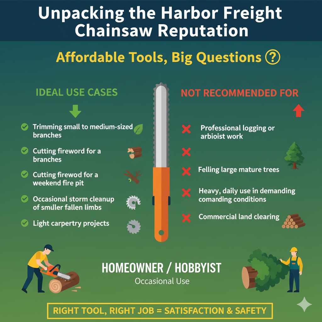 Unpacking the Harbor Freight Chainsaw Reputation
