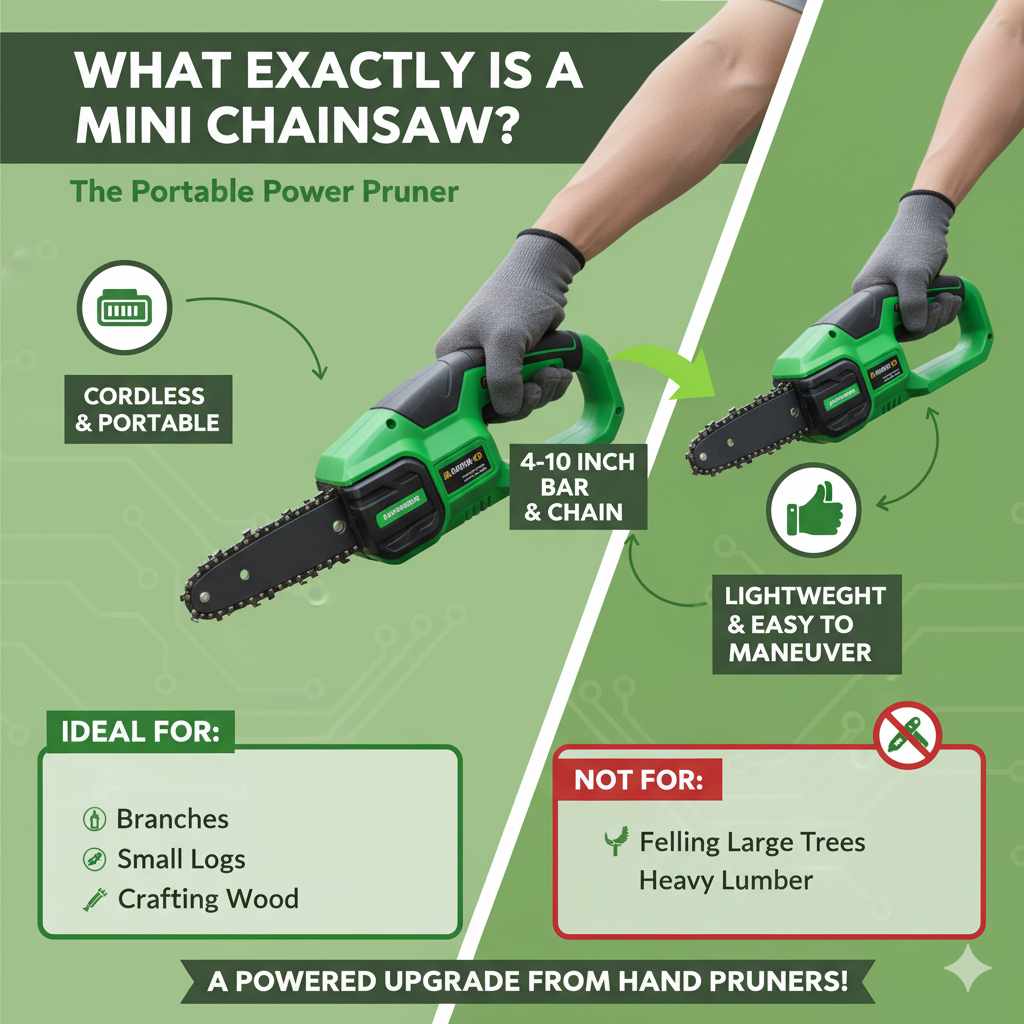 What Exactly is a Mini Chainsaw