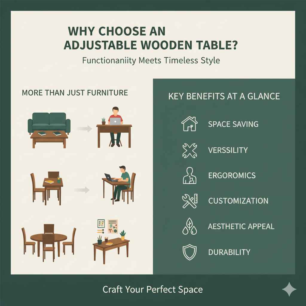 Adjustable Wooden Table: Essential Tips