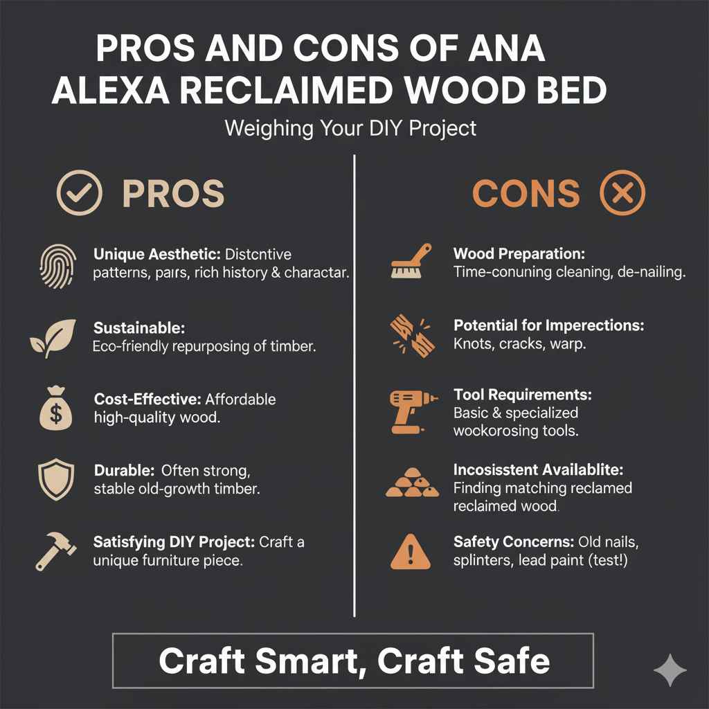 Pros and Cons of an Alexa Reclaimed Wood Bed