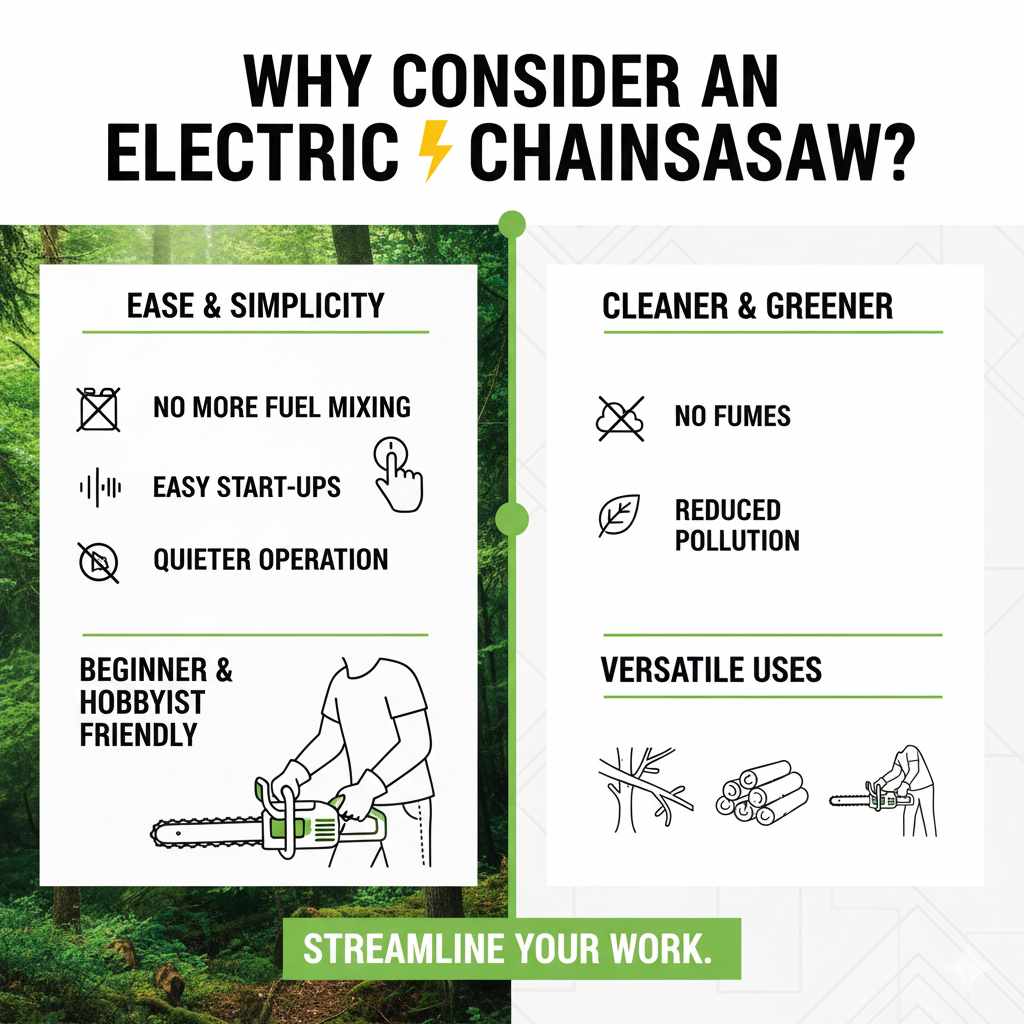 Why Consider an Electric Chainsaw