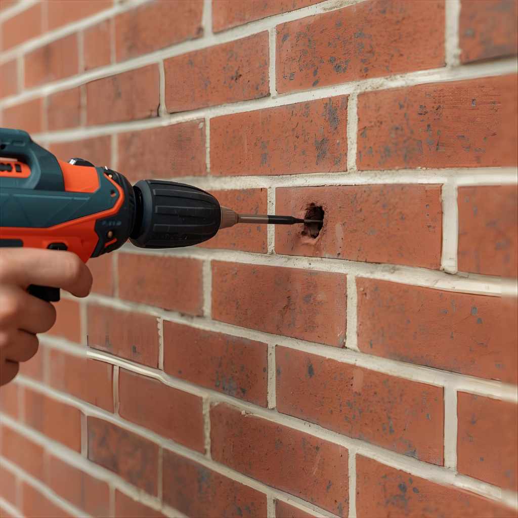 Can You Drill into Brick