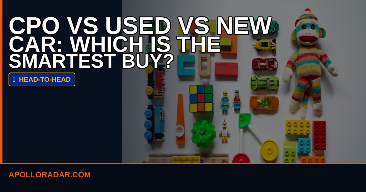 CPO vs Used vs New Car: Which Is the Smartest Buy in 2026?